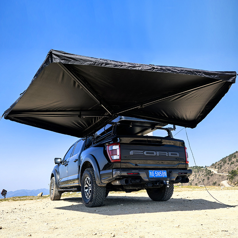 Fan-Shaped Rooftop Tent