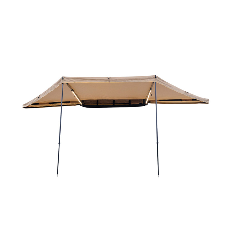 Fan-Shaped Rooftop Tent
