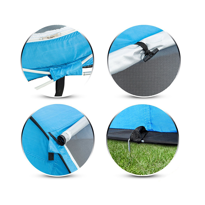 MSCT020 Outdoor Double-Door Quick-Open Boat Tent