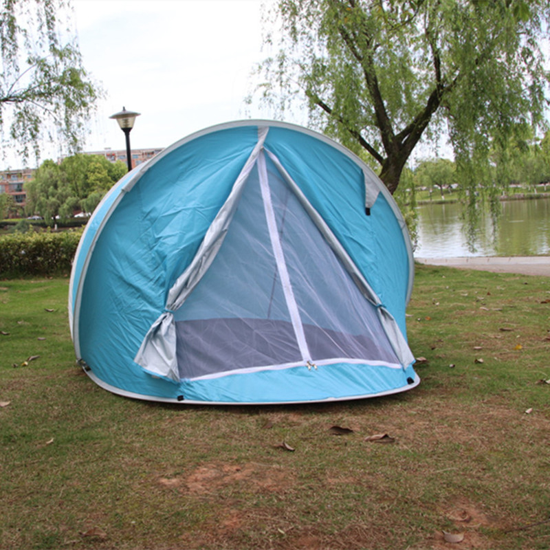 MSCT024 Sky Blue Quick-Open Boat Tent