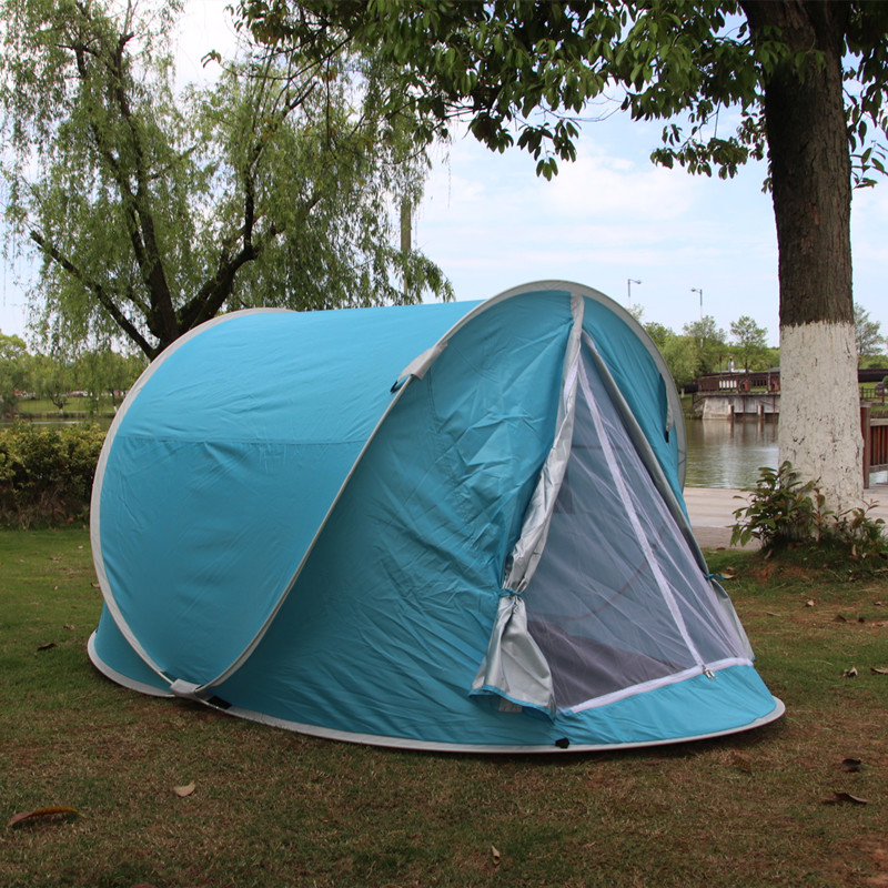 MSCT024 Sky Blue Quick-Open Boat Tent