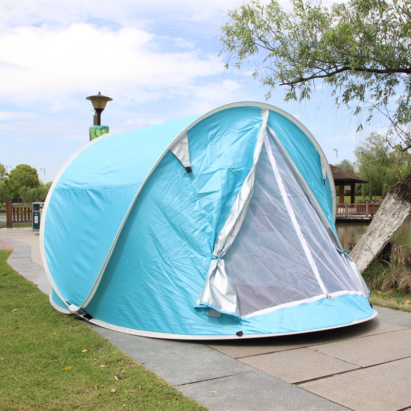 MSCT024 Sky Blue Quick-Open Boat Tent