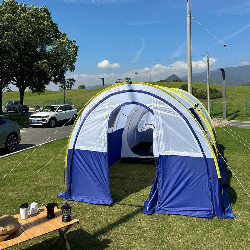 MSCT121 Blue Double-Wall Tunnel Tent