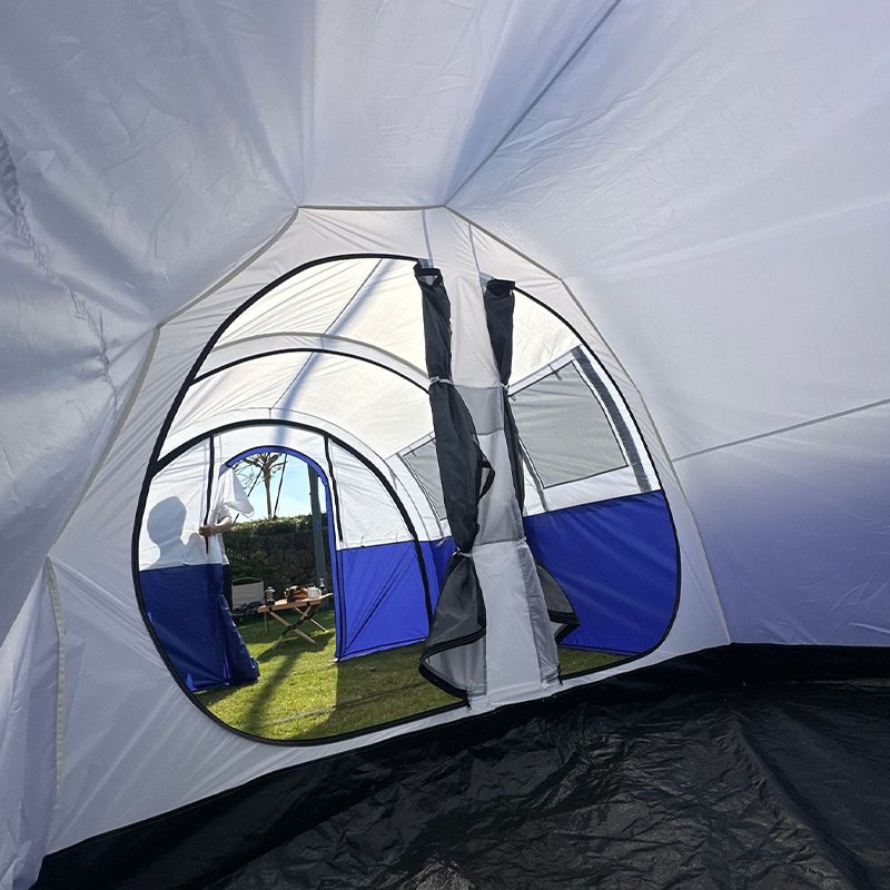 MSCT121 Blue Double-Wall Tunnel Tent