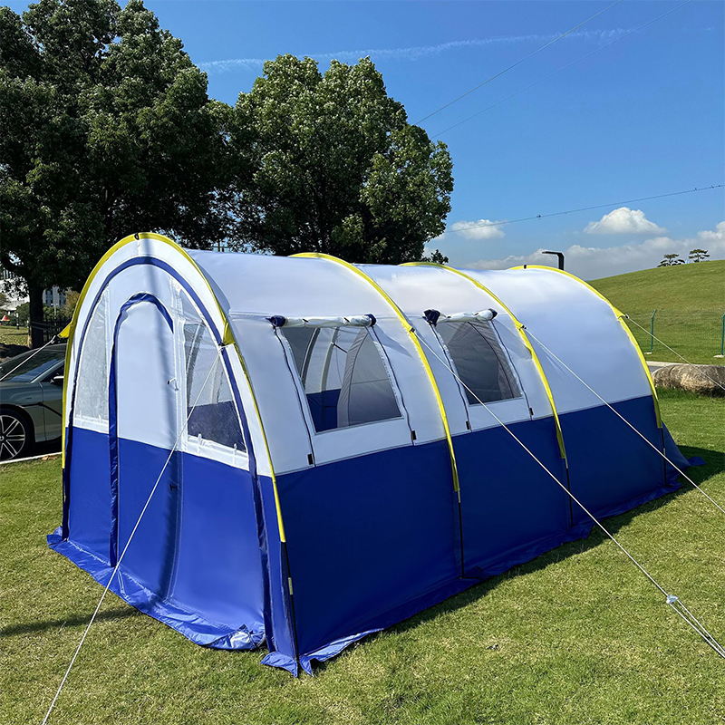 MSCT121 Blue Double-Wall Tunnel Tent