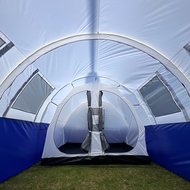MSCT121 Blue Double-Wall Tunnel Tent
