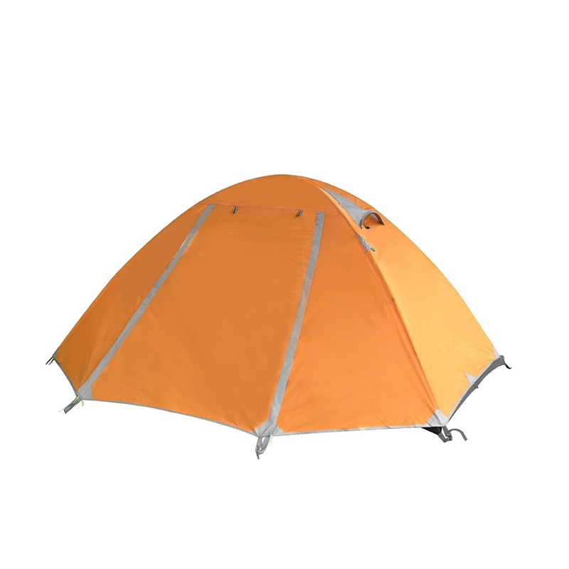MSCT126 Double-Wall Orange Camping Tent