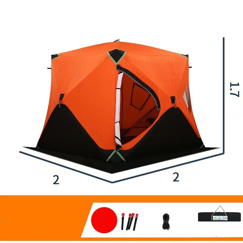 Winter Three-Layer Camping Tent