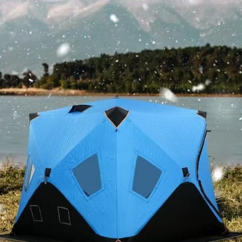 Winter Three-Layer Camping Tent