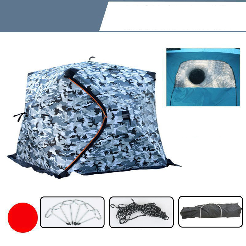 Winter Three-Layer Camping Tent