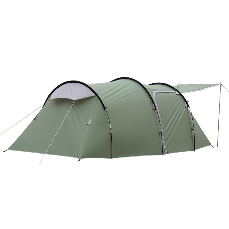 Breathable Army Green Tunnel Tent