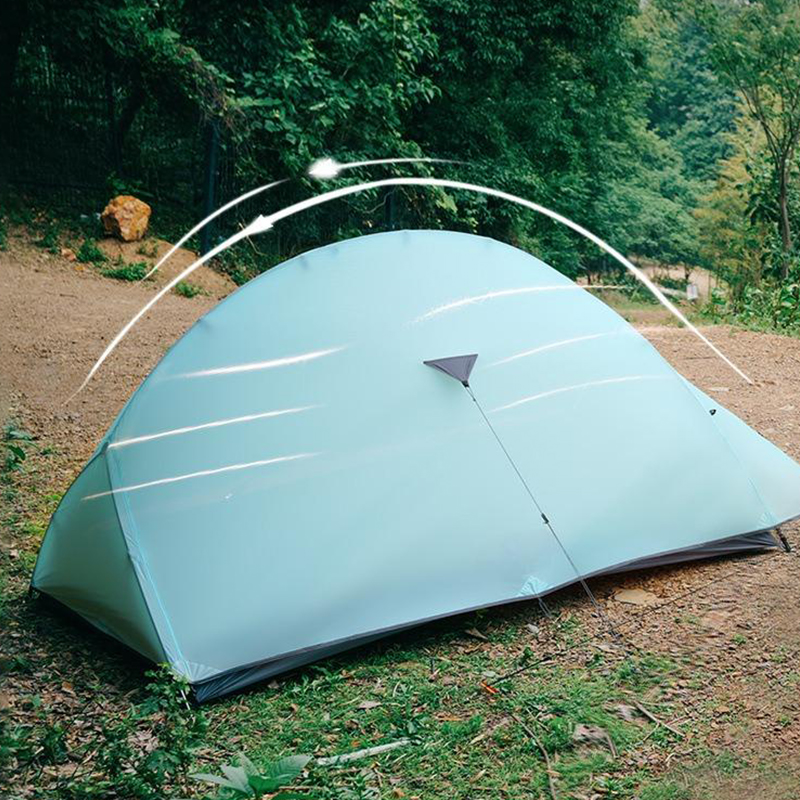 Multicolor Double Layer Hiking Tent