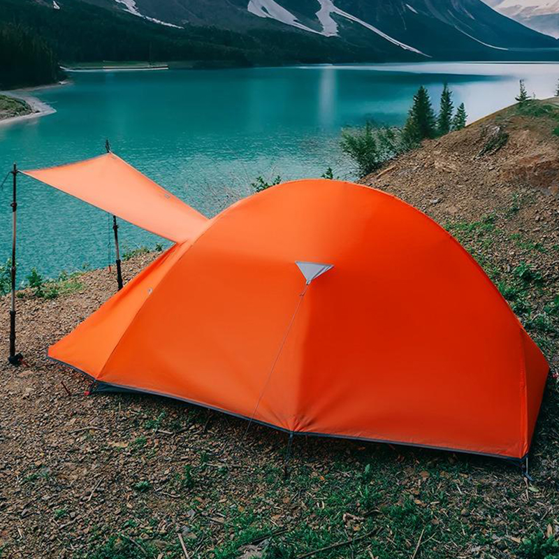 Multicolor Double Layer Hiking Tent