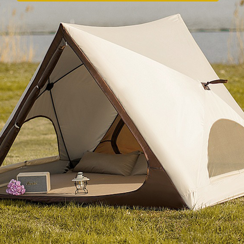Off White Single Layer Automatic Tent