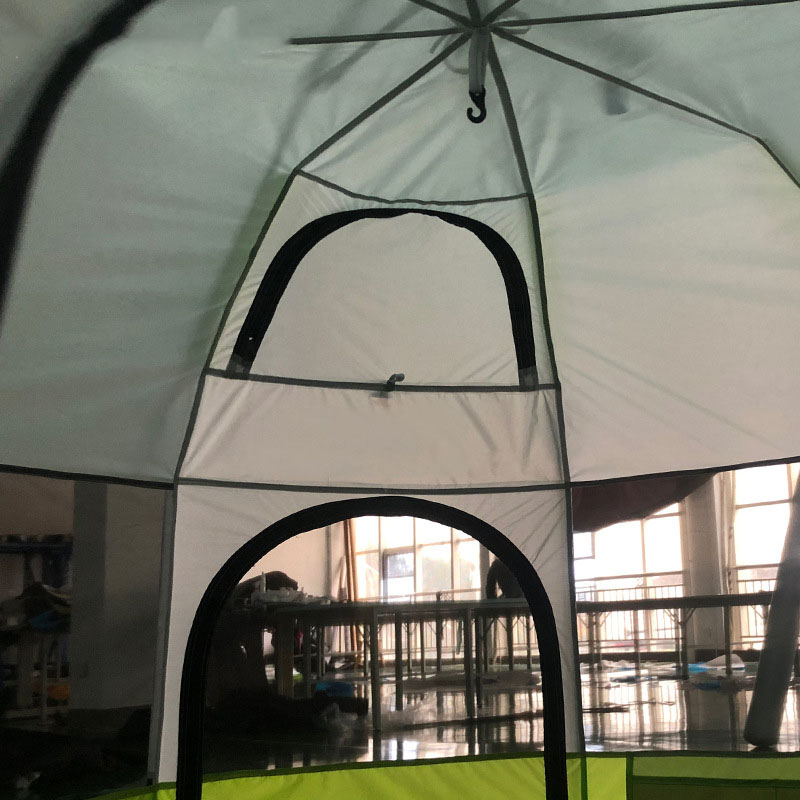 Turquoise Automatic Beach Tent