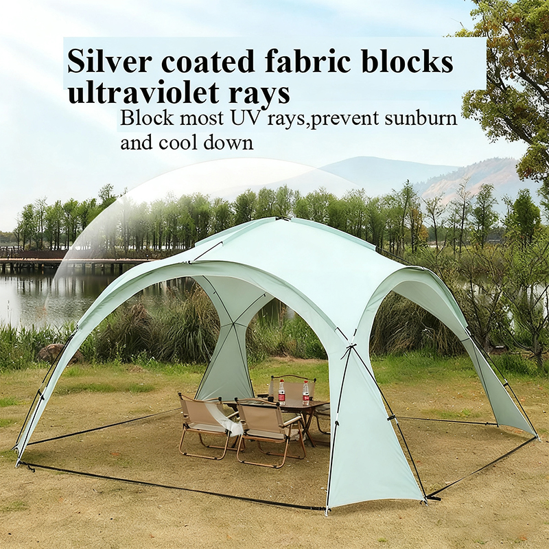 Black Spherical Dome Awning