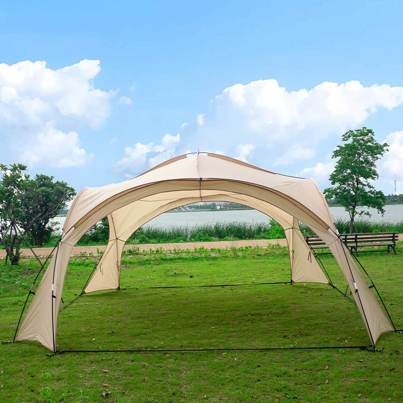 Button-Style Dome Awning