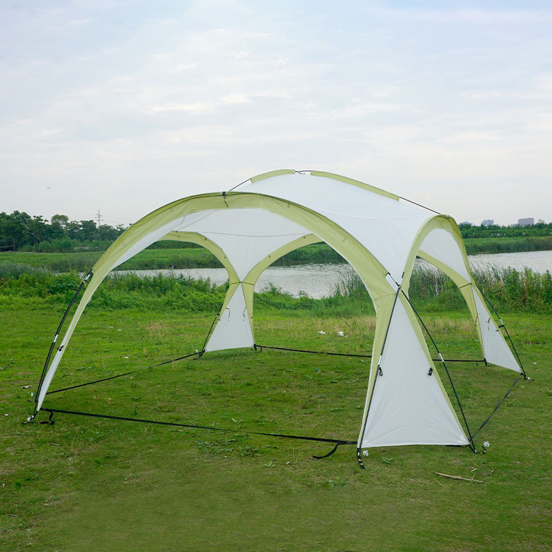 Button-Style Dome Awning
