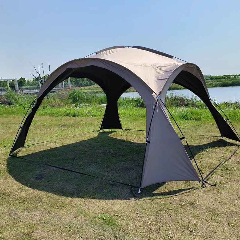 Button-Style Dome Awning