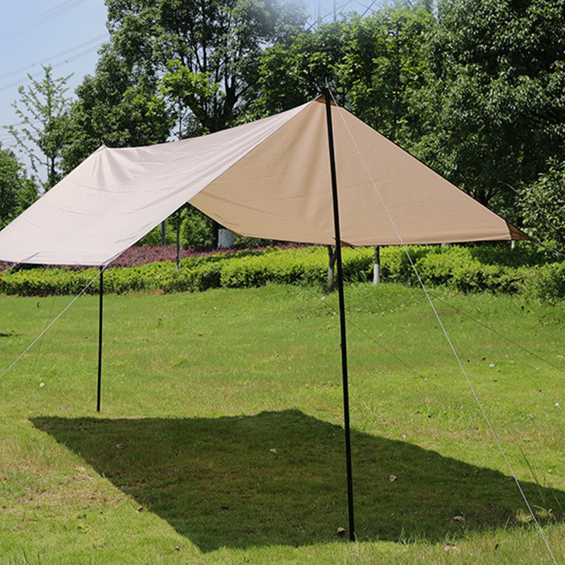 Off-White Single-Tent Awning