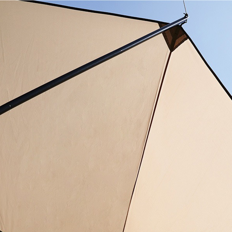 Off-White Single-Tent Awning