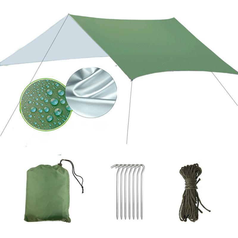 Silver-Green Waterproof Awning