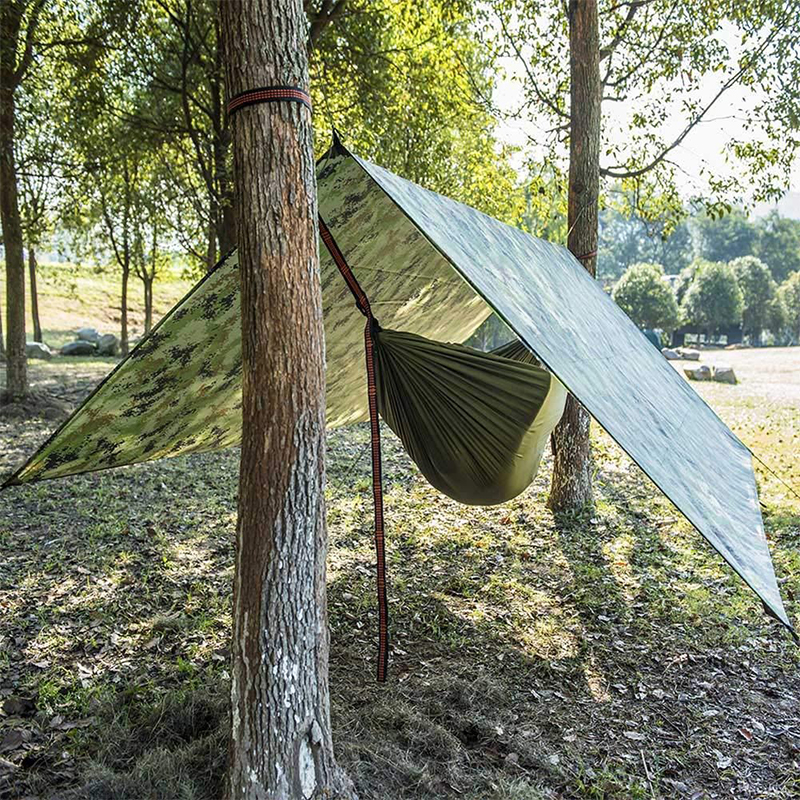 Camouflage Square Waterproof Awning