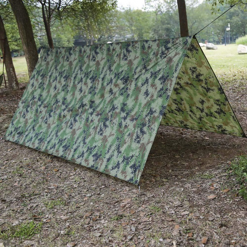 Camouflage Square Waterproof Awning