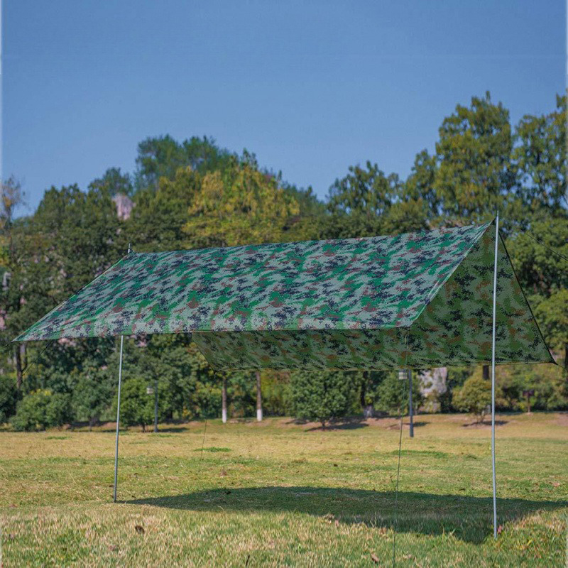 Camouflage Square Waterproof Awning