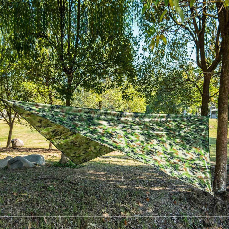 Camouflage Square Waterproof Awning