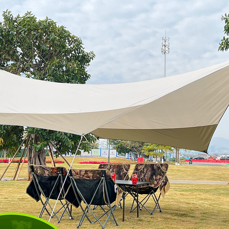Butterfly-Shaped Four-Pole Awning In Various Sizes
