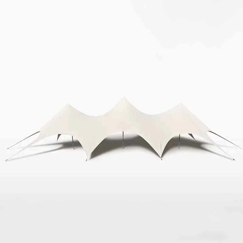 Square Waterproof Cloud-Top Awning