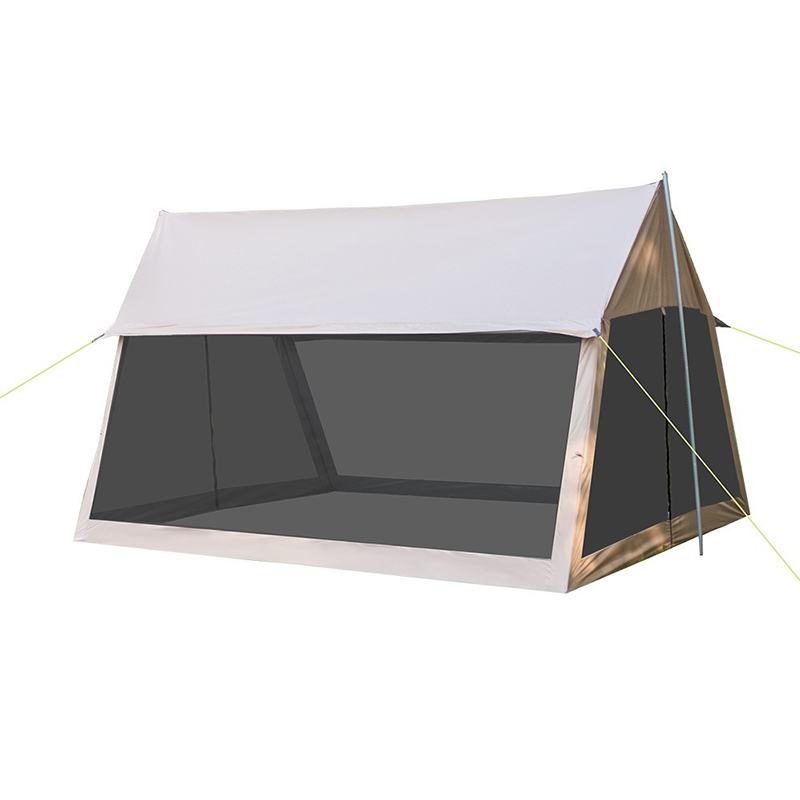 Khaki Square Awning