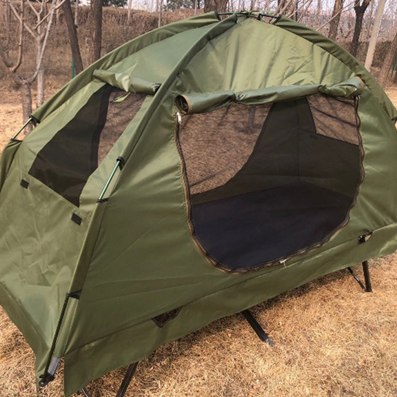 Single-Person Off-The-Ground Tent