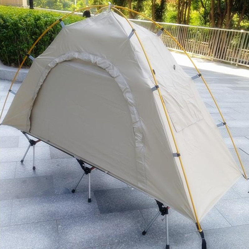 Outdoor Single-Person Off-The-Ground Camping Tent