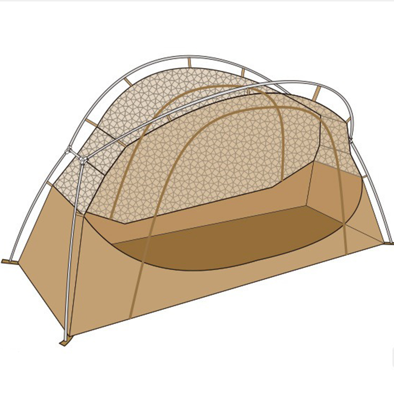 Single-Layer Camping Yurt Tent