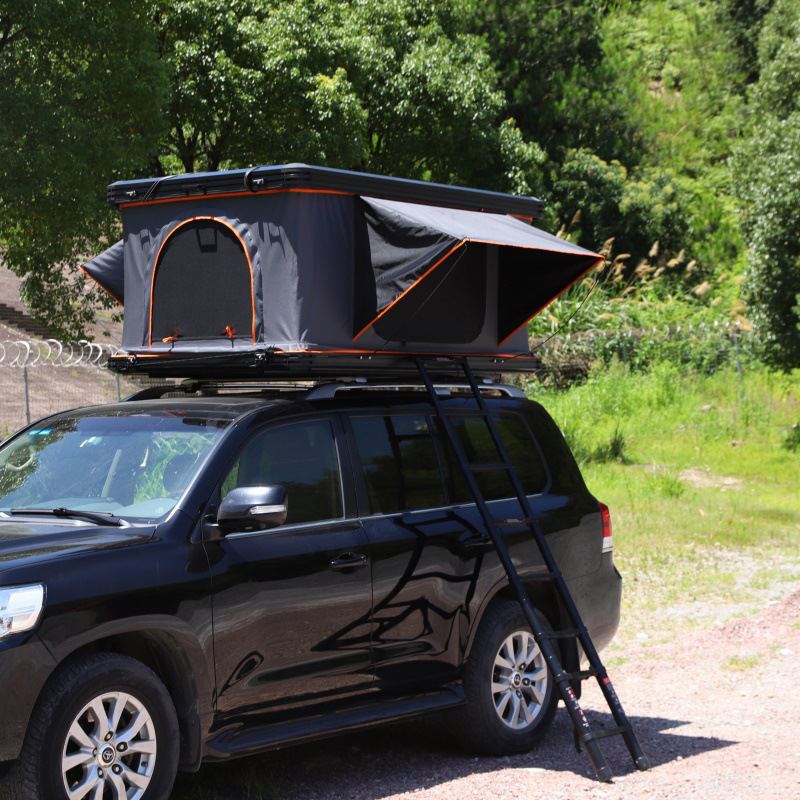 Double-Layer Gray Rooftop Tent