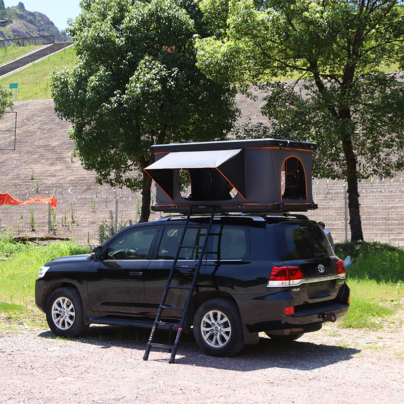 Double-Layer Gray Rooftop Tent