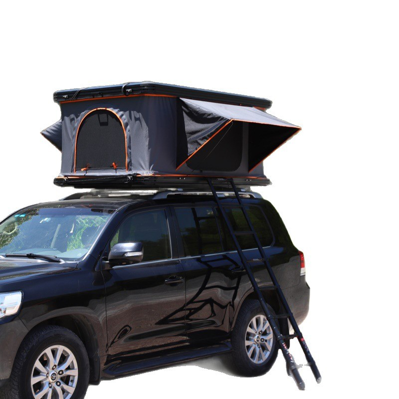 Double-Layer Gray Rooftop Tent