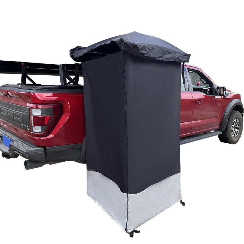 Single-Layer Black Quick-Dump Tent
