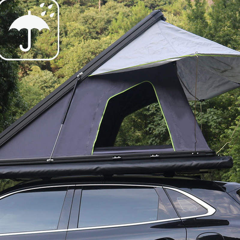 All-Season Black Automatic Double-Layer Tent