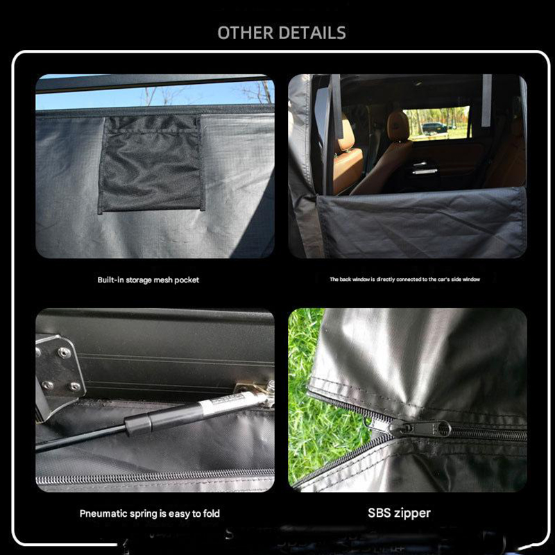 All-Season Single-Person Black Tent