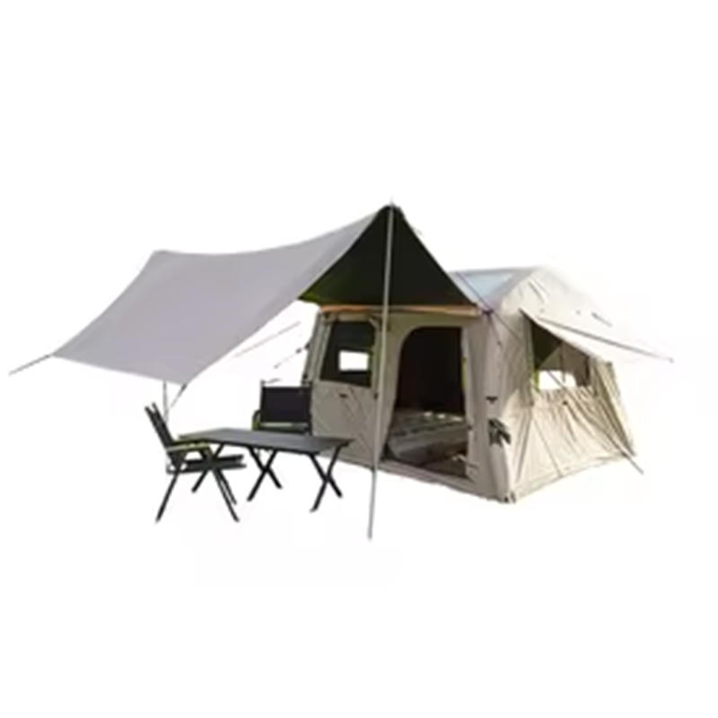 Khaki Waterproof Inflatable Tent