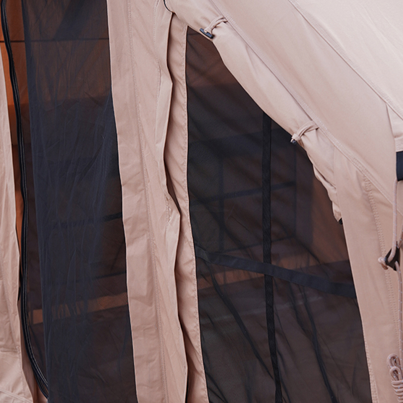 Polyester-Cotton Inflatable Tent With Canopy