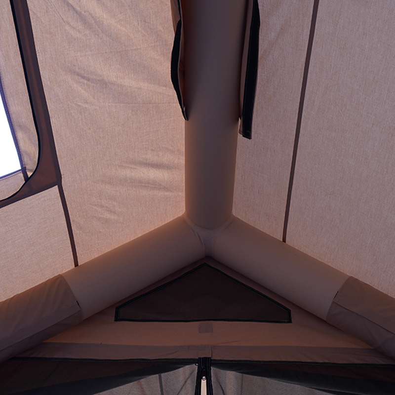 Polyester-Cotton Inflatable Tent With Canopy