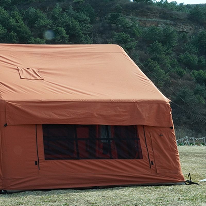 Polyester-Cotton Inflatable Tent With Canopy