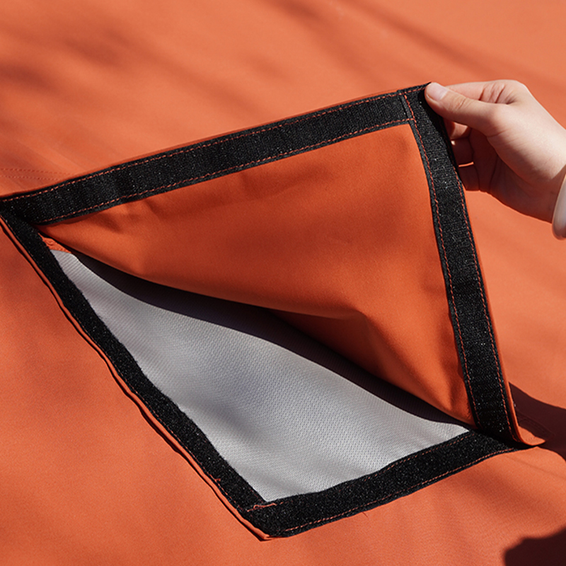 Orange Polyester-Cotton Inflatable Tent
