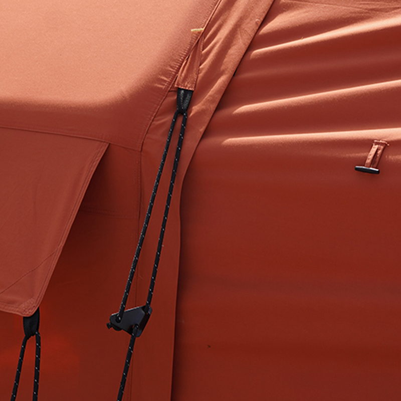 Orange Polyester-Cotton Inflatable Tent