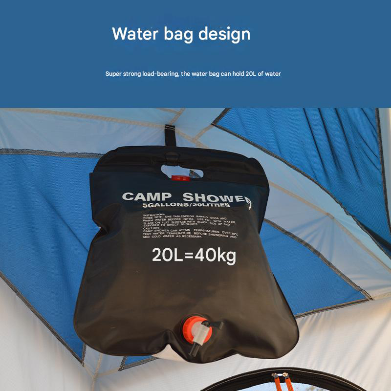 Three-Season Blue And White Beach Tent