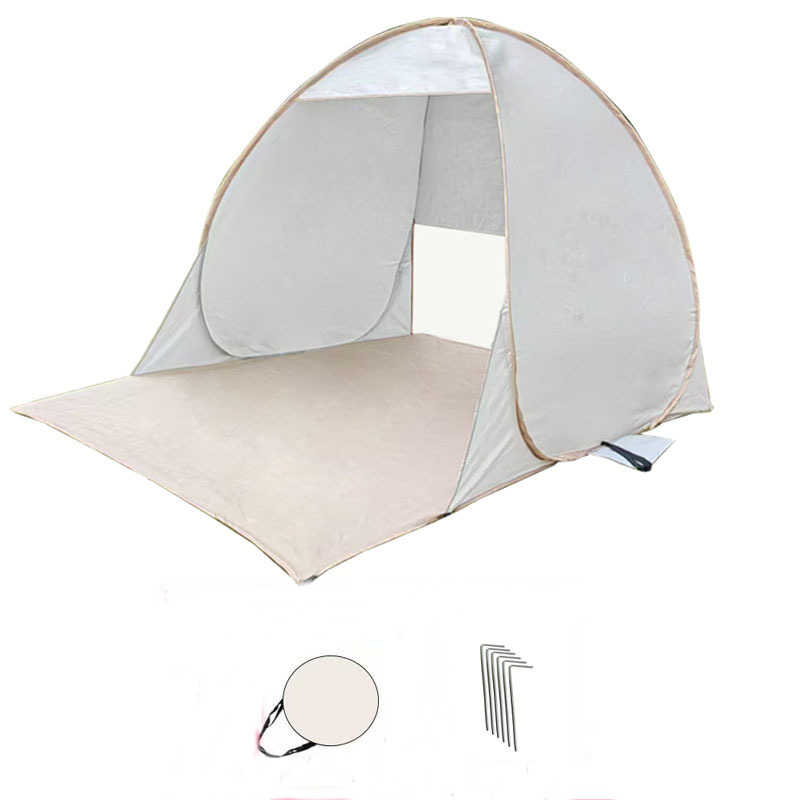 Eight-Character Quick-Throw Beach Tent